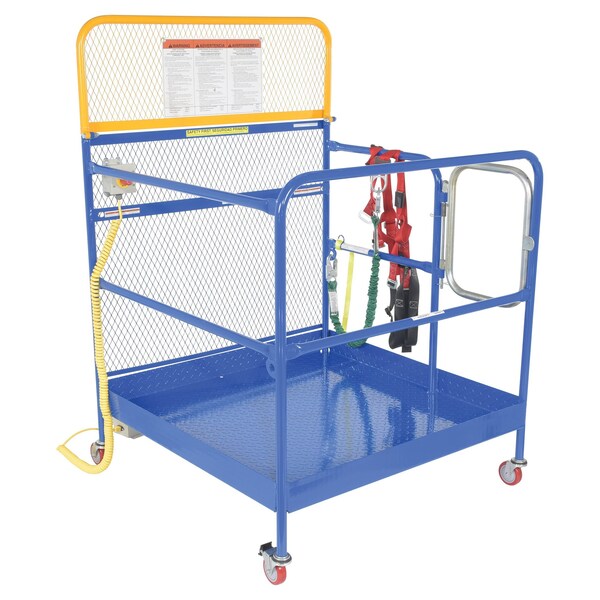 FULL FEAT WORK PLATFORM W/ CASTERS 48 X 48